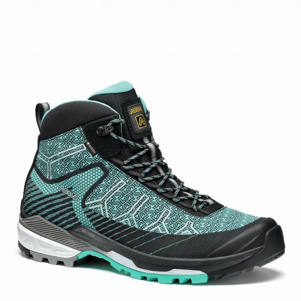 Kozaki Trekkingowe Asolo FALCON EVO JACQUARD GV Damskie Turkusowe | A28695