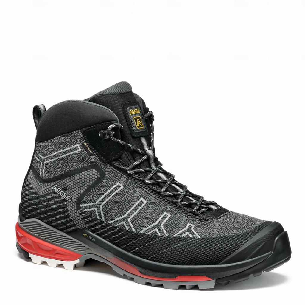 Kozaki Trekkingowe Asolo FALCON EVO JACQUARD GV Męskie Czarne | A59314