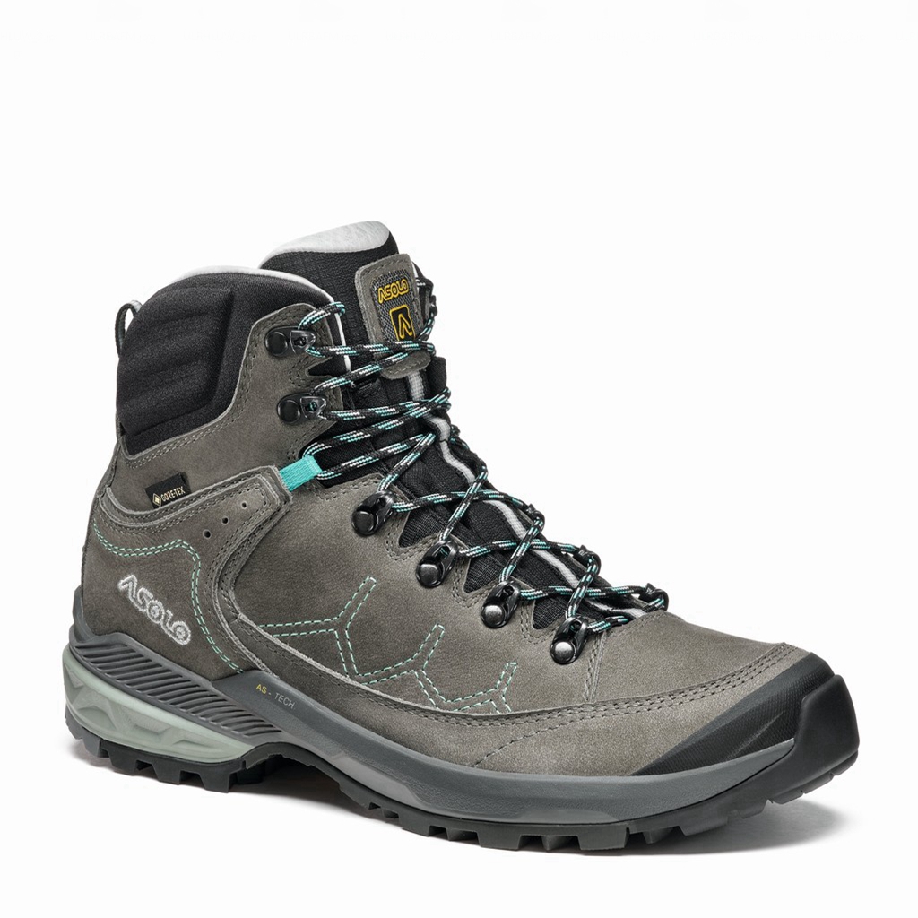 Kozaki Trekkingowe Asolo FALCON EVO NUBUCK GV Damskie Szare | A39156