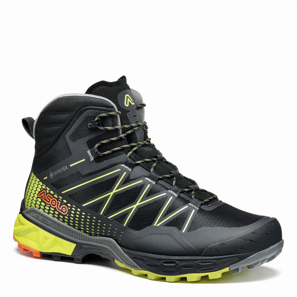 Kozaki Trekkingowe Asolo TAHOE MID GTX Męskie Czarne | A12723