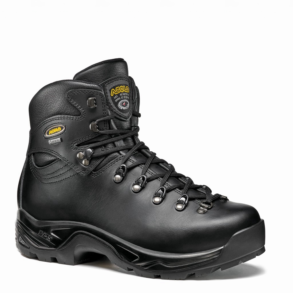 Kozaki Trekkingowe Asolo TPS 520 GV Evo Szerokie Fit Męskie Czarne | A36377